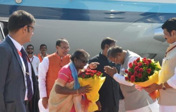  मध्यप्रदेश : राष्ट्रपति श्रीमती  द्रोपदी मुर्मु का जबल...