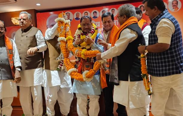 छत्तीसगढ़: विष्णुदेव साय बने छत्तीसगढ़ के नए मुख्यमंत्र...